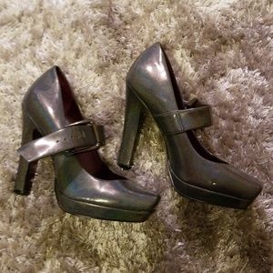 Charcoal (with sparkle undertone) Heels